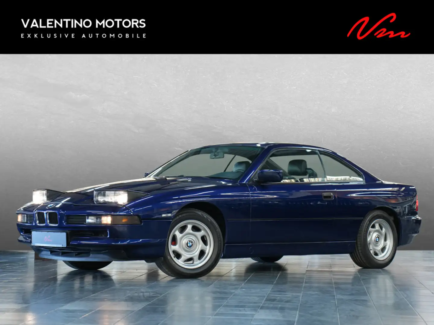 BMW 850 i Automatik - elektr. SD | AHK abnehmbar Bleu - 1