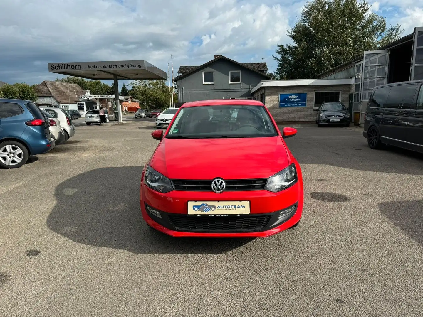Volkswagen Polo V Comfortline 1,4 TÜV NEU/1HAND/57TKM/KLIMA Rot - 2