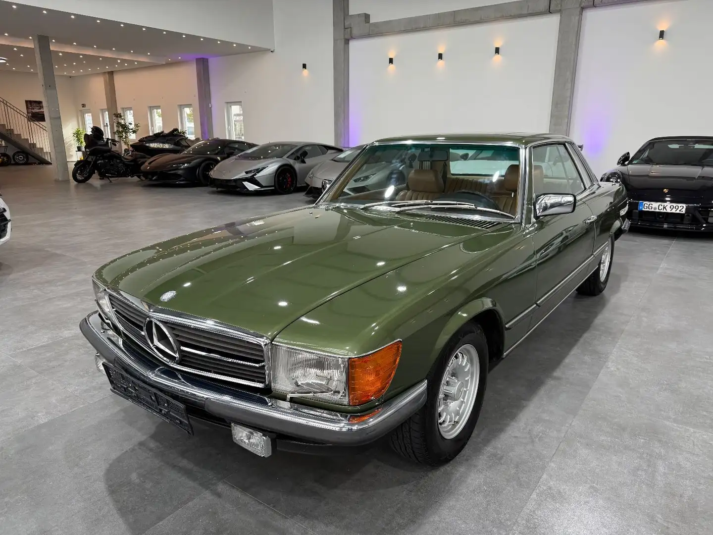 Mercedes-Benz SLC 500 Coupe*Tüv Neu*H Zul.*el.Schiebedach*Temp Vert - 1