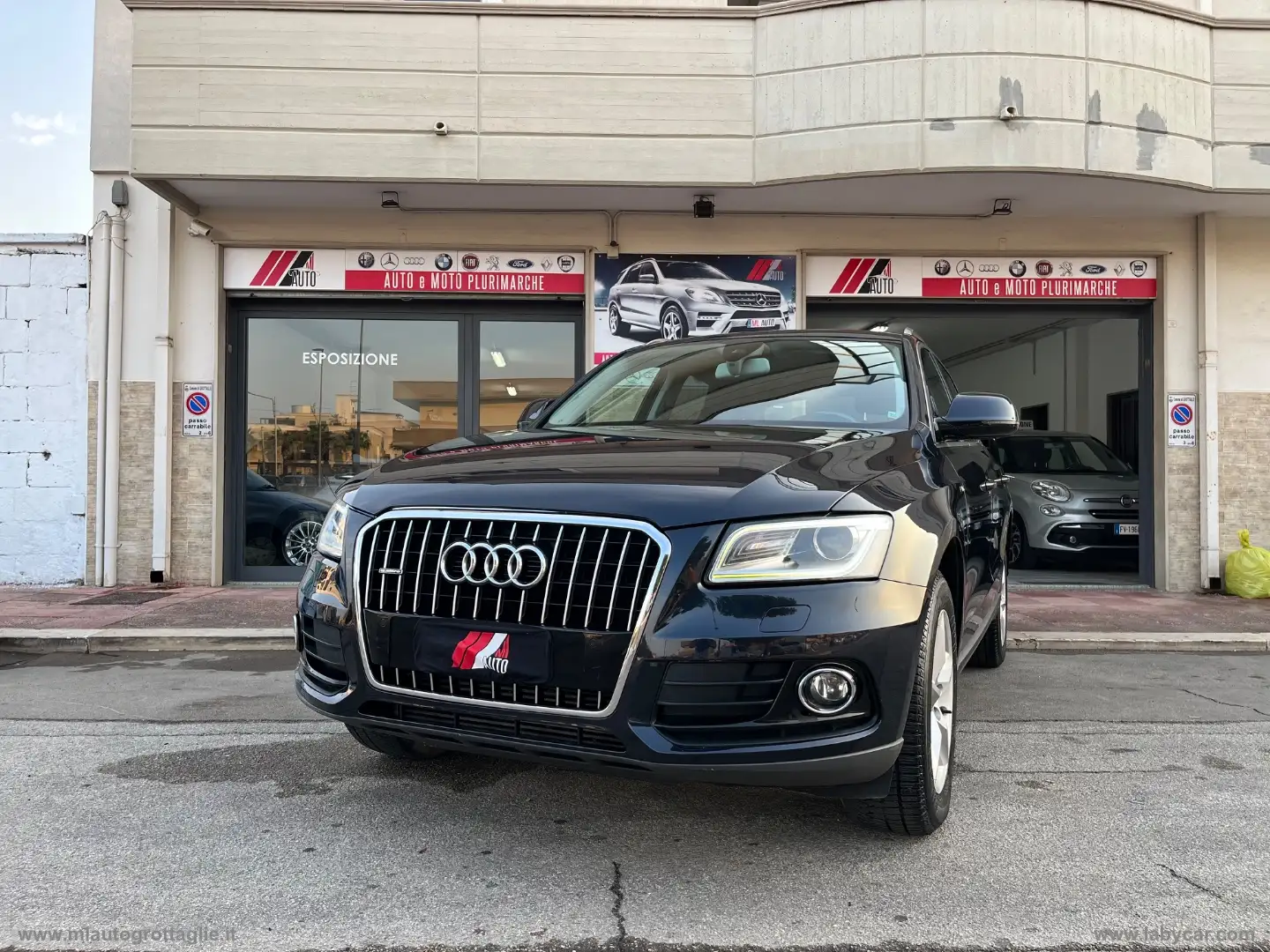 Audi Q5 3.0 V6 TDI 250CV cl.d.qu.S tr.Adv.Pl Blau - 2