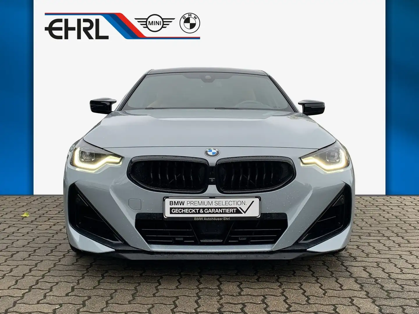 BMW 240 M240i xDrive Aut/AHK/GSHD/Memory/HeadUp/Harman Grau - 2