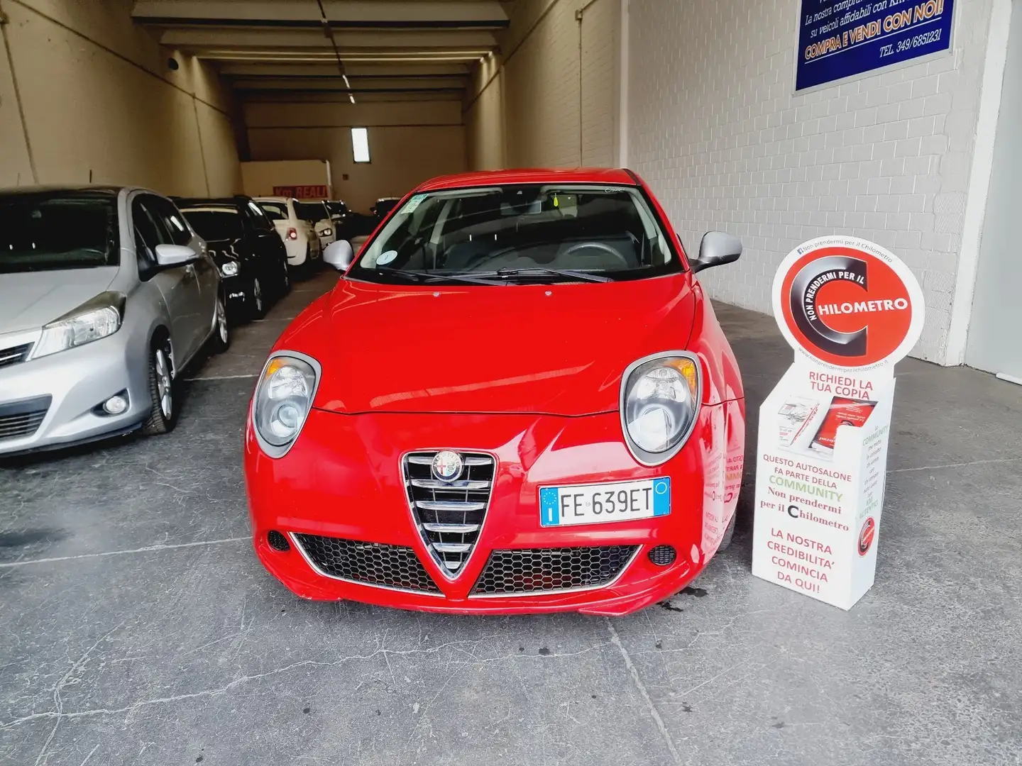 Alfa Romeo MiTo 1.4 Impression 70cv E6 Neopatentati Rot - 1