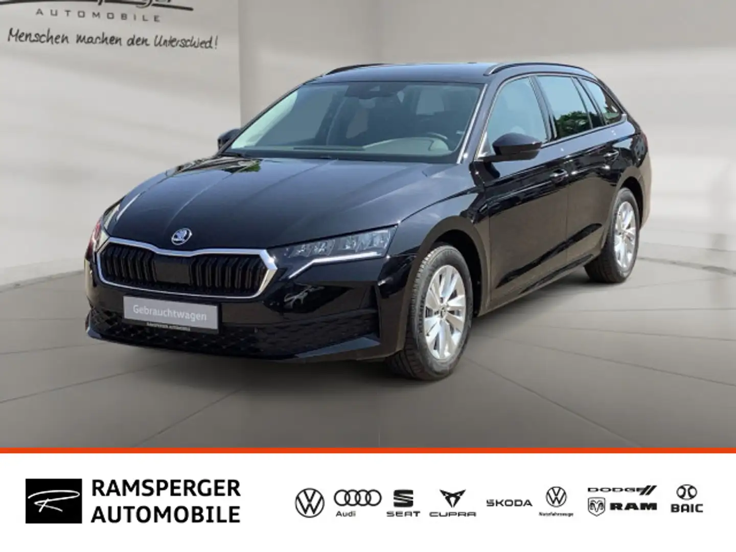 Skoda Octavia Combi 1.5 TSI Essence AHK GRA APP SHZ PD Nero - 1