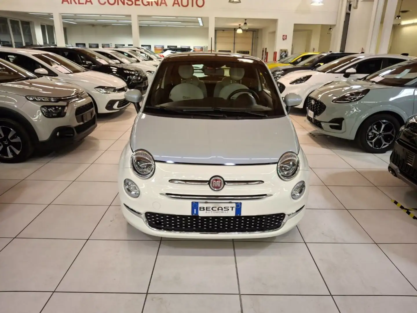 Fiat 500 1.0 Hybrid Dolcevita UNICO PROPRIETARIO Bianco - 2