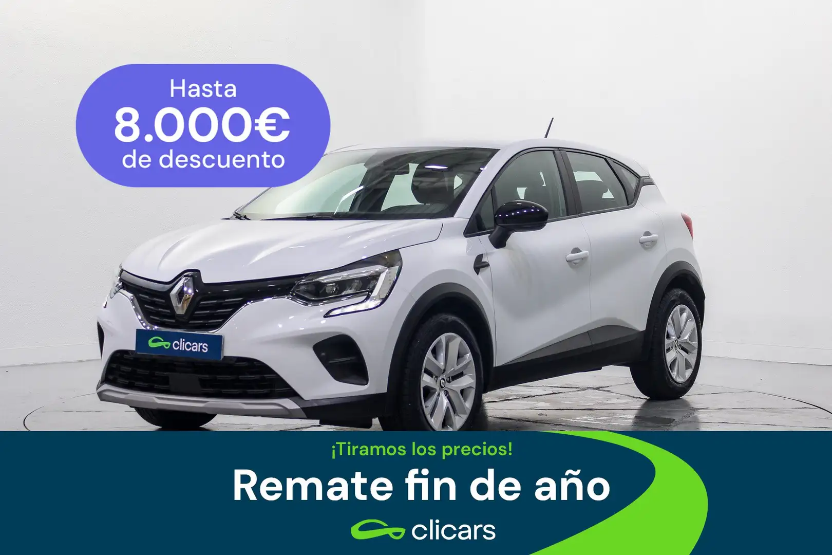 Renault Captur TCe Intens 74kW GLP Blanco - 1