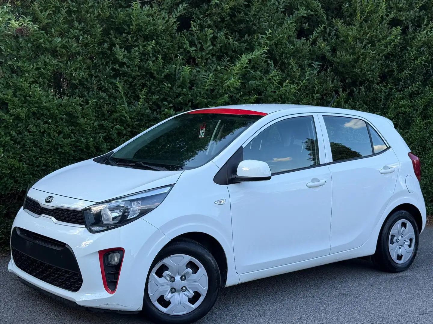 Kia Picanto Picanto 1.0i+AIRCO+EURO 6D-T Blanc - 1