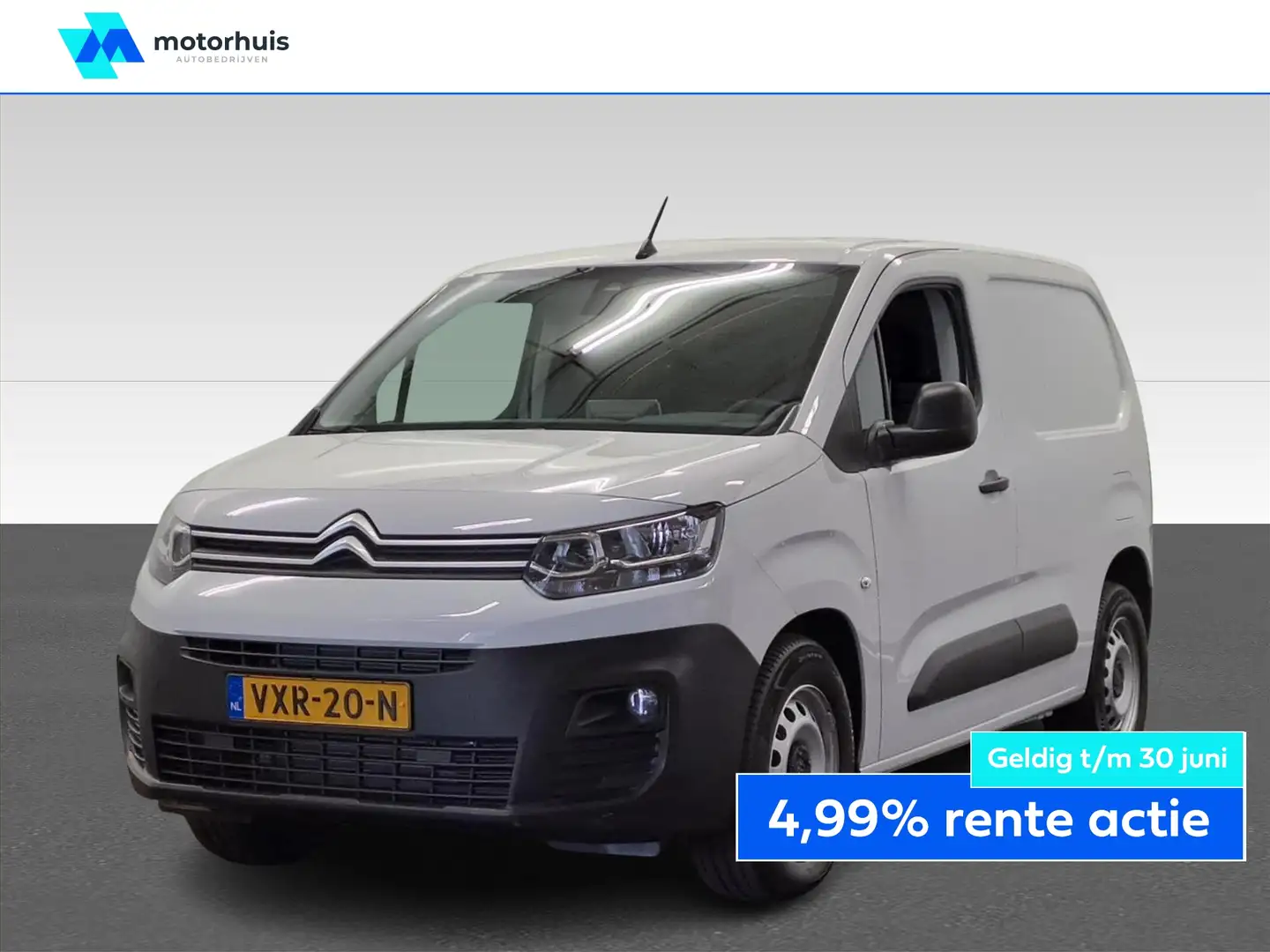 Citroen Berlingo Van EV 50KWH 136PK NAVI TEL CRUISE BETIMMERING NAP Wit - 1