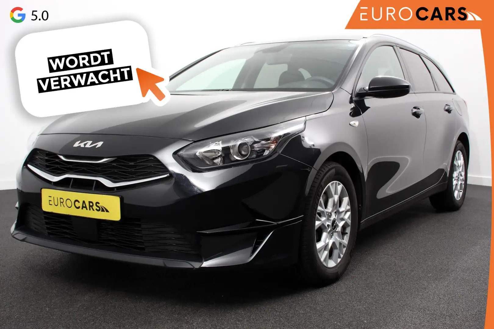 Kia Ceed SW / cee'd SW Sportswagon 1.0 T-GDi 101pk Prestige Navigatie App Zwart - 1