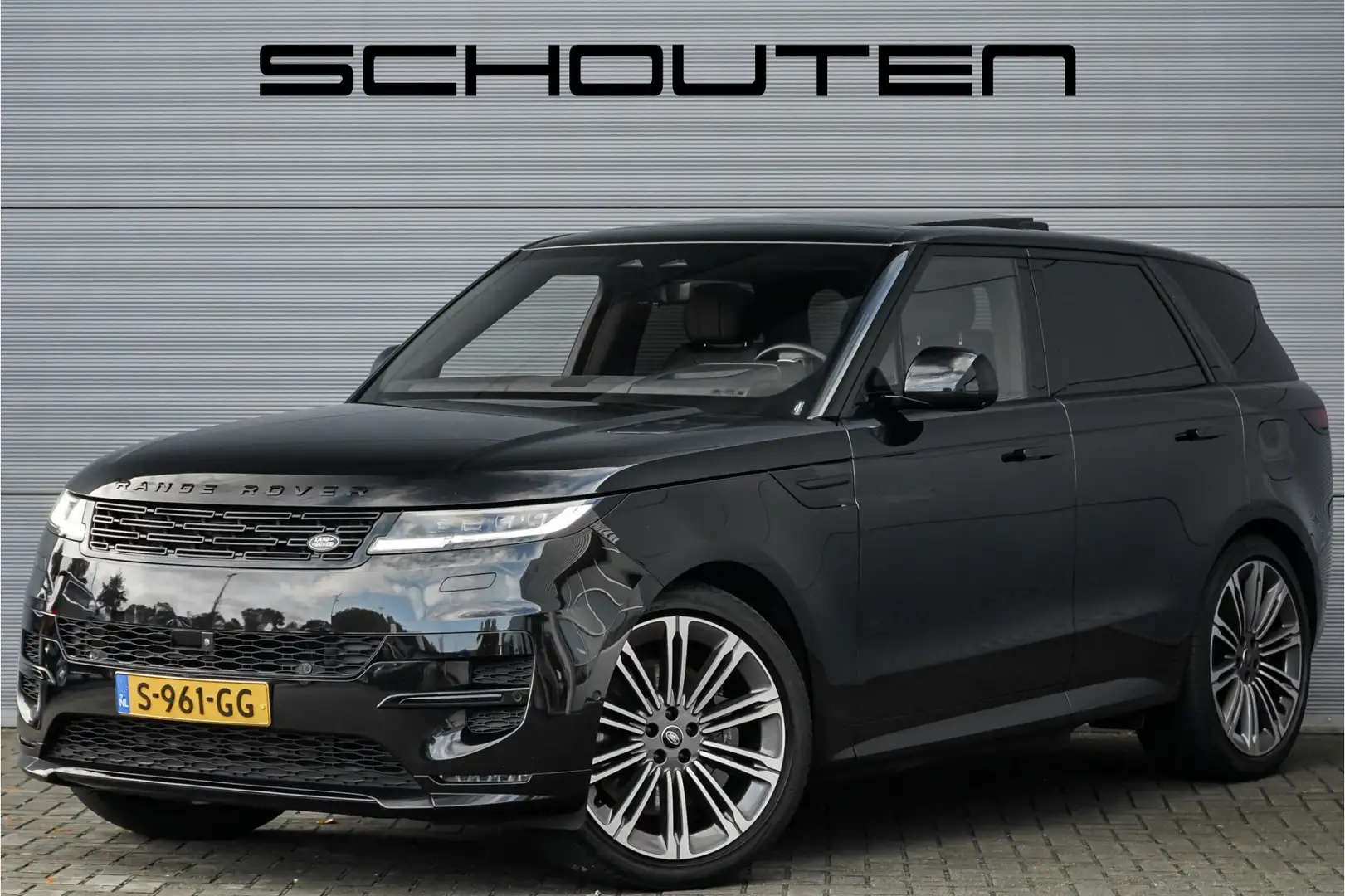 Land Rover Range Rover Sport 3.0 P510e First Edition 4WS Ventilatie HUD 360° AC Zwart - 1