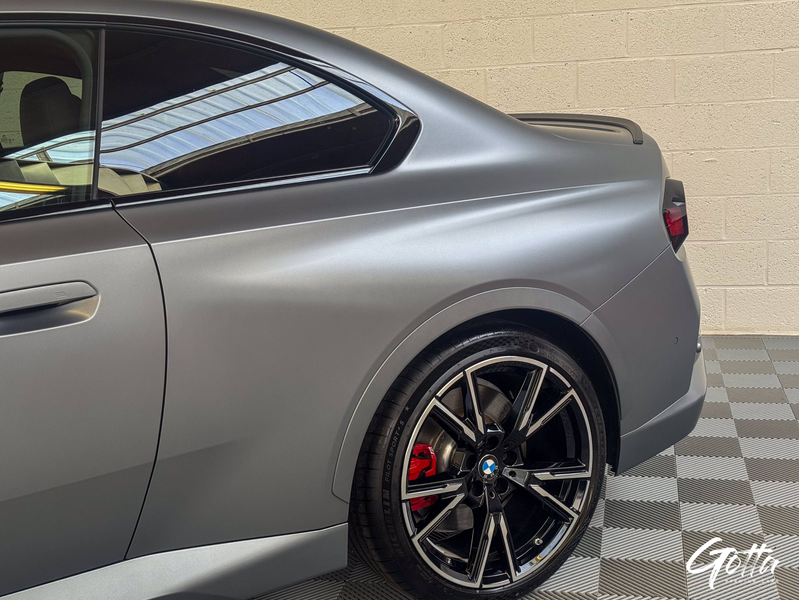 BMW 240 Coupé 3.0 374CH*LED/SHADOW/FROZEN GREY MATE/CAMERA 360*/Sièges sport M Sport/Carbon/24M GARANTIE — photo 12