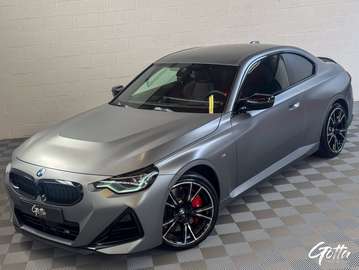 Coupé 3.0 374CH*LED/SHADOW/FROZEN GREY MATE/CAMERA 360*/Sièges sport M Sport/Carbon/24M GARANTIE