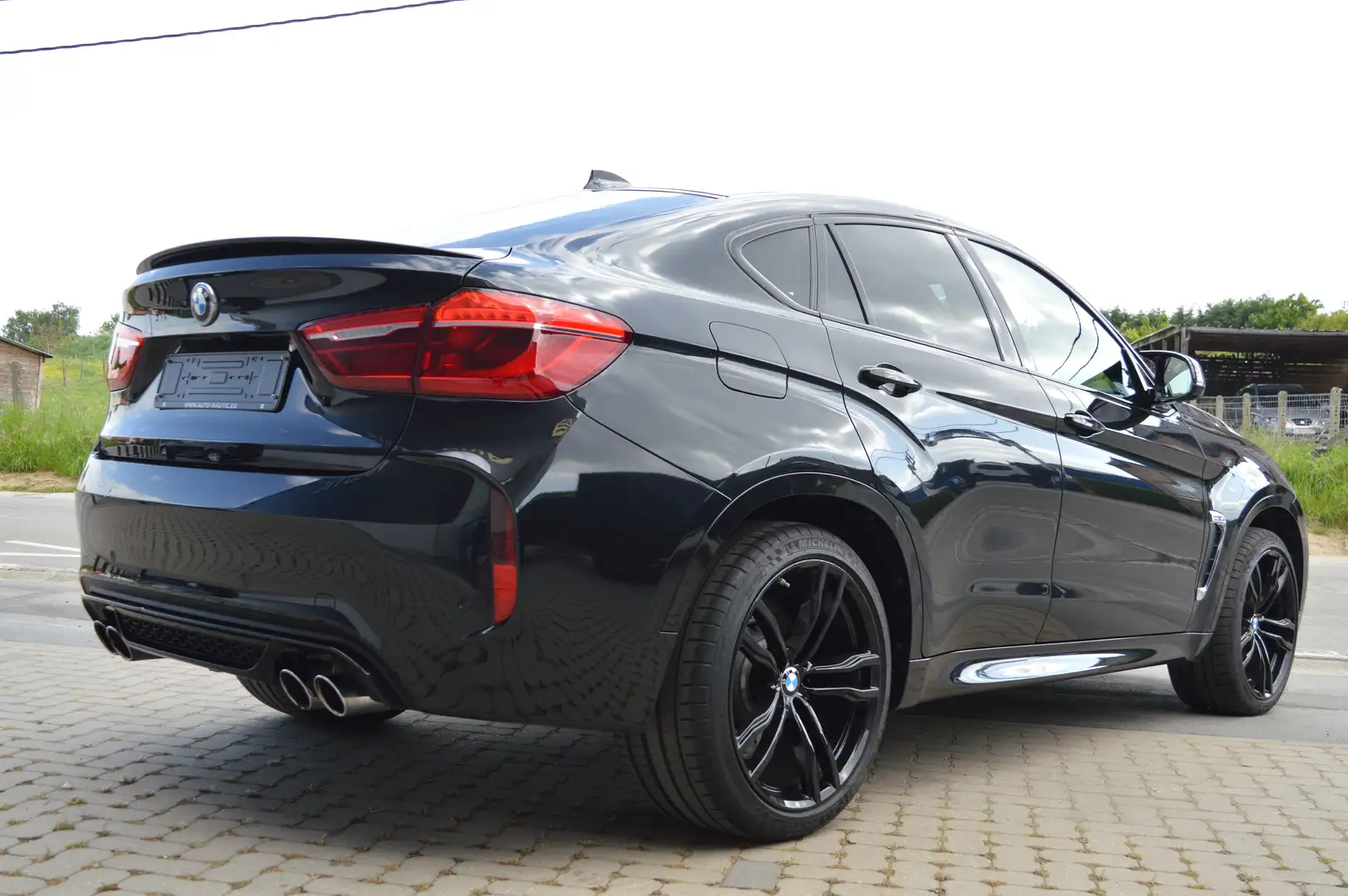 BMW X6 M 4.4i V8 Top condition - 1 HAND - 64.000 km Negro - 2