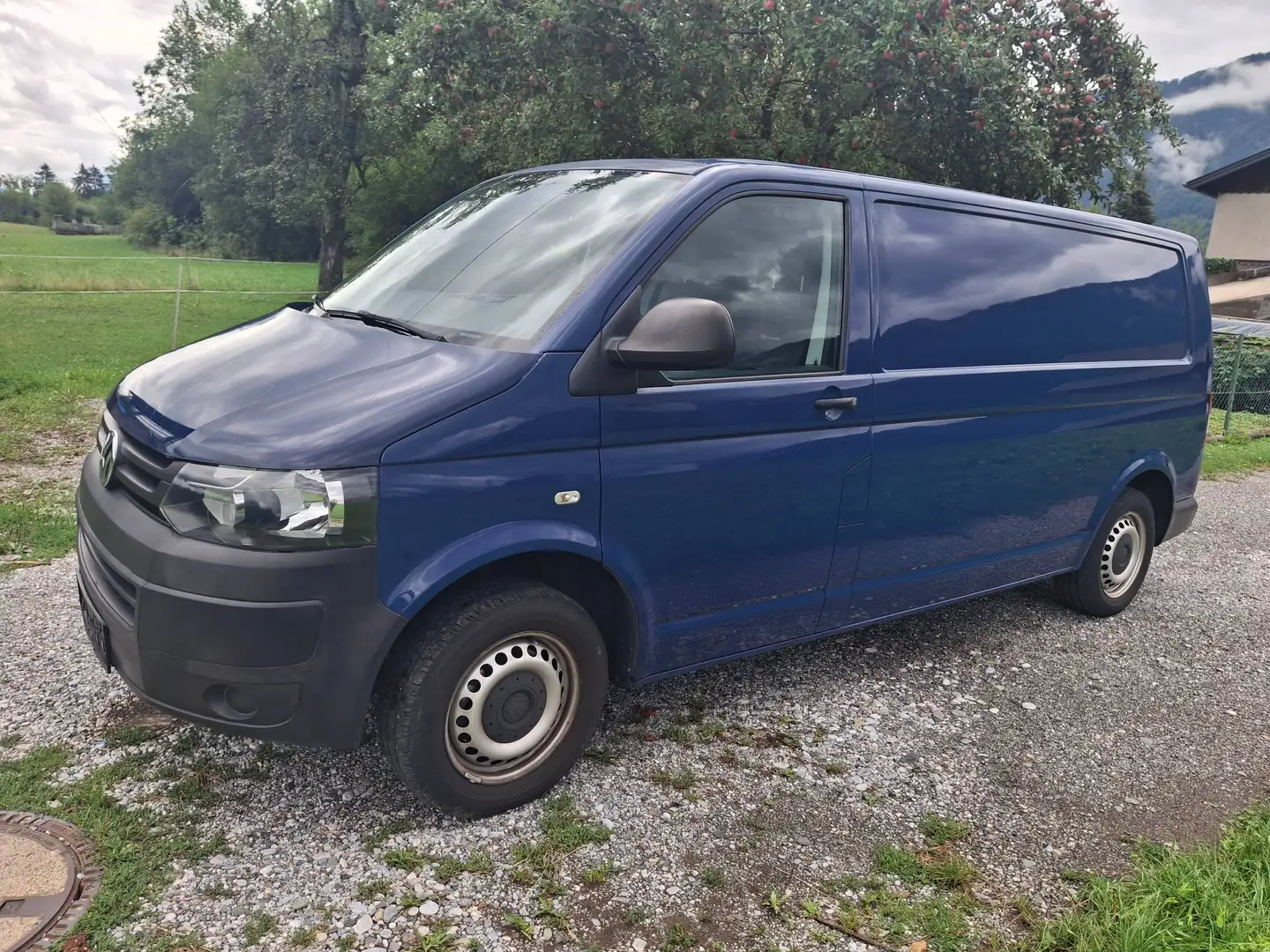 Volkswagen T5 Transporter Fahrgestell LR 2,0 TDI D-PF Blau - 2