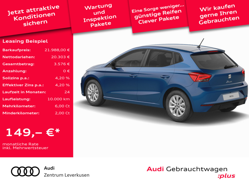 SEAT Ibiza Style ACC NAVI LED KAM PDC KEYLESS — photo 2