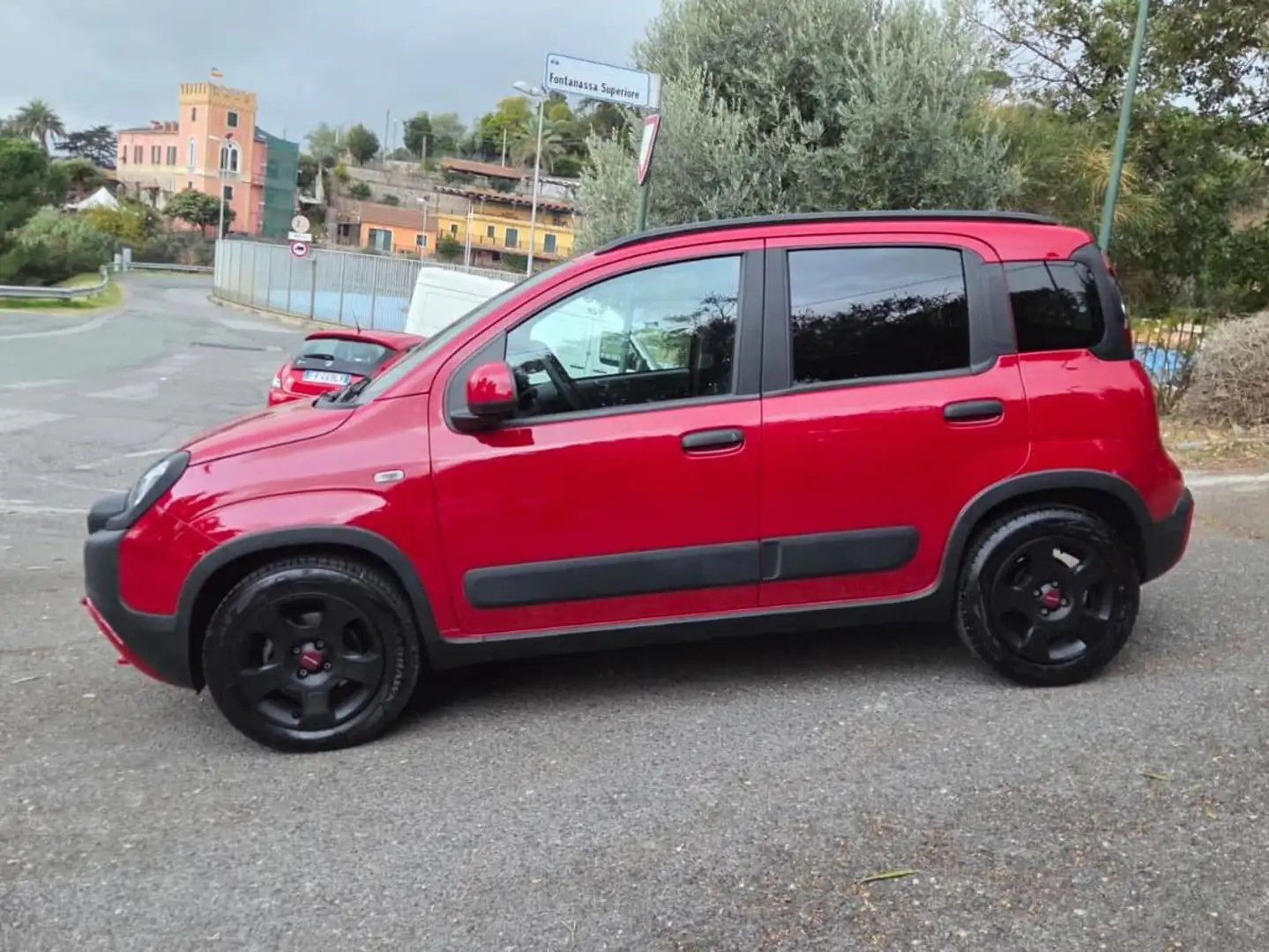 Fiat Panda Panda III 2021 Cross 1.0 firefly hybrid Cross s Rosso - 1