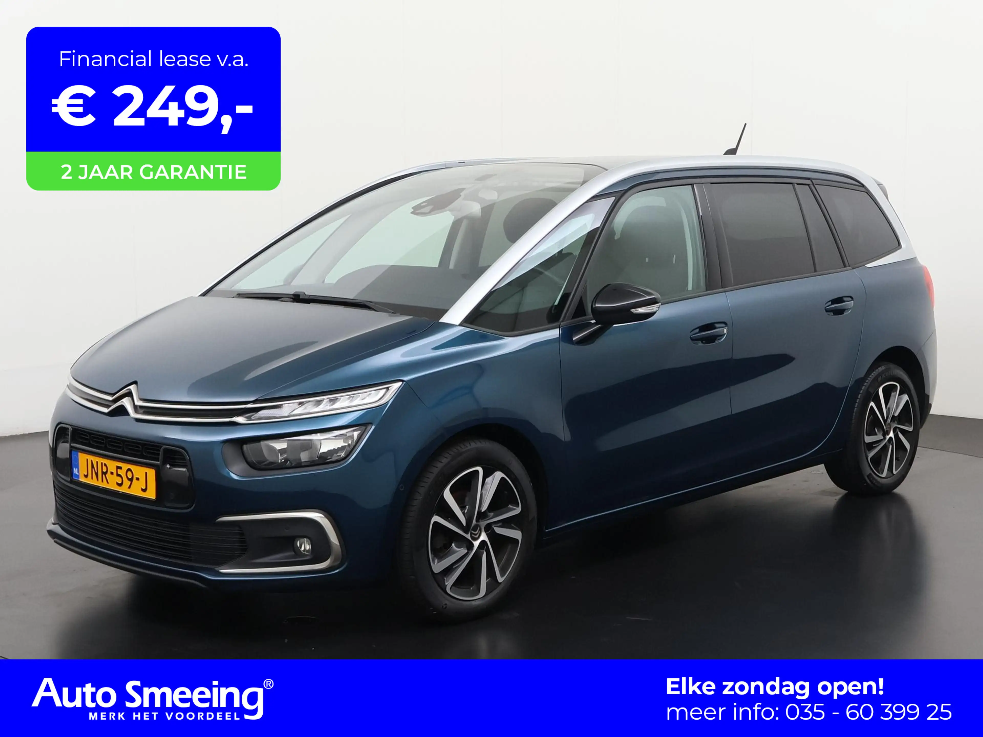 Citroen Grand C4 SpaceTourer 1.2 PureTech Shine 7p. | Camera | Park assist | Bl