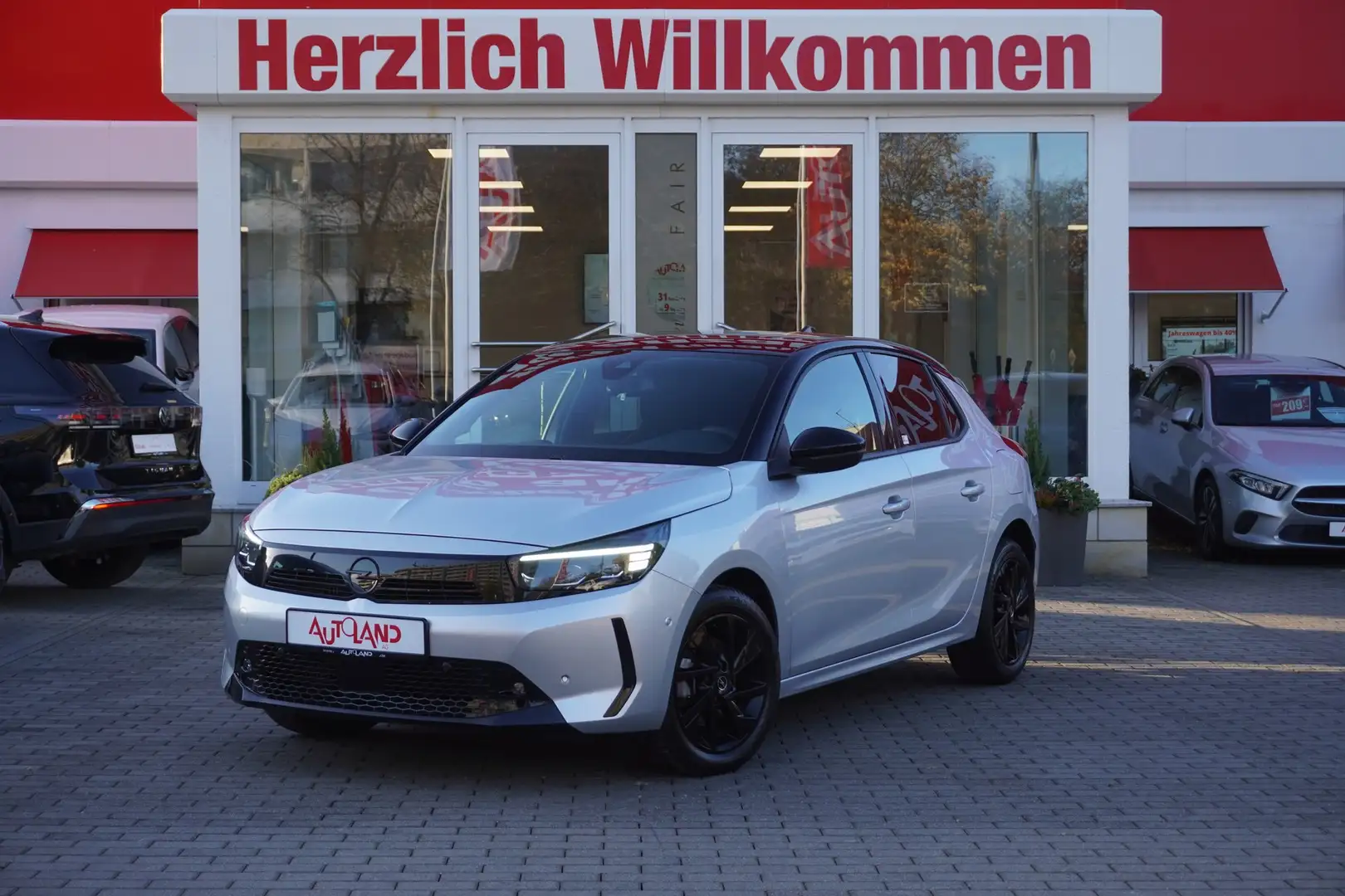 Opel Corsa F 1.2 GS LED Navi Sitzheizung IntelliLink Silber - 2