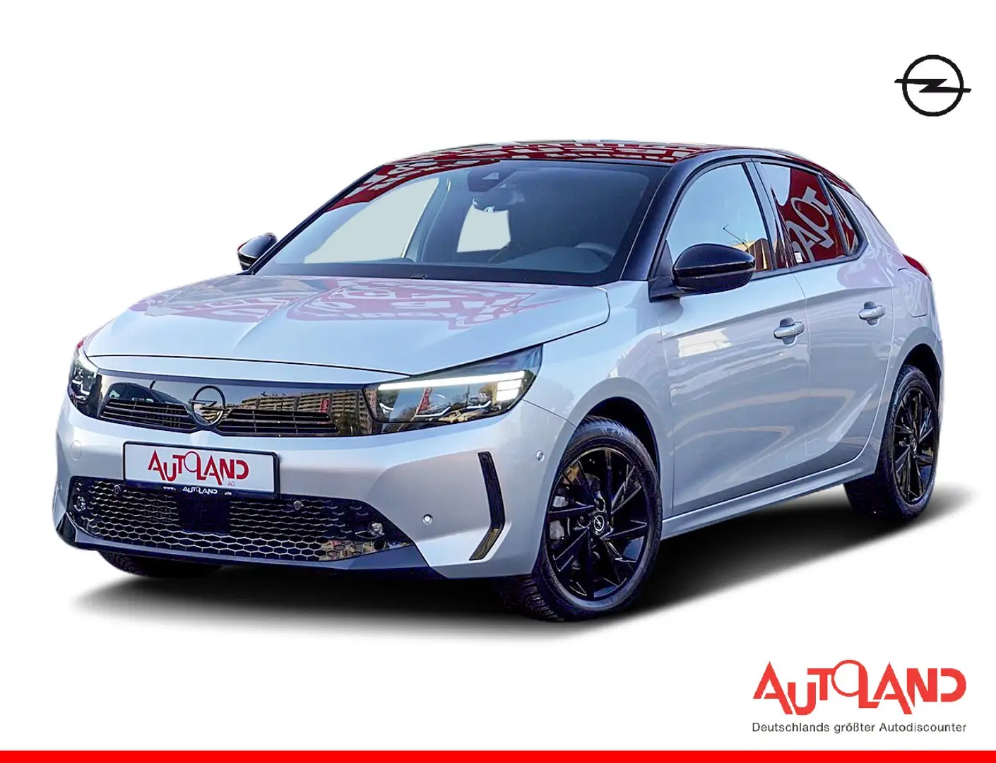 Opel Corsa F 1.2 GS LED Navi Sitzheizung IntelliLink Silber - 1