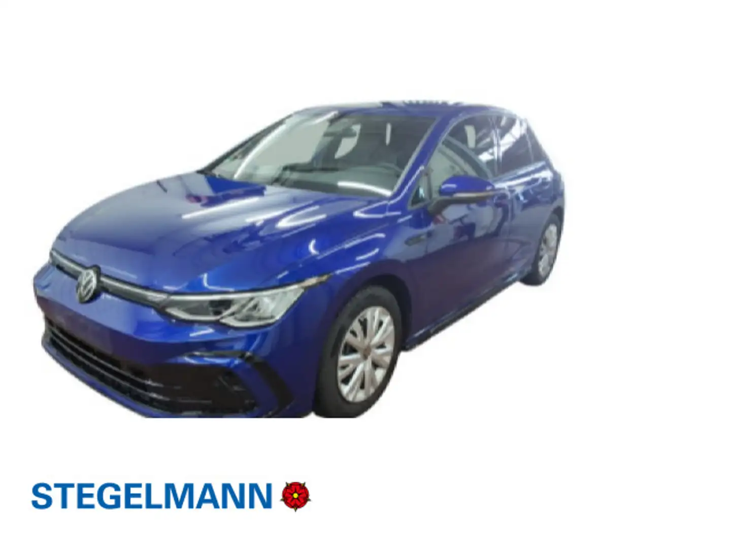 Volkswagen Golf VIII 1.5 TSI R-Line *LED*AHK*Navi*ACC*+3J. Bleu - 1