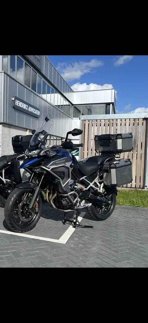 Triumph Tiger Explorer Triumph Tiger GT Explorer 3 delig kofferset/Garant Modrá - 1