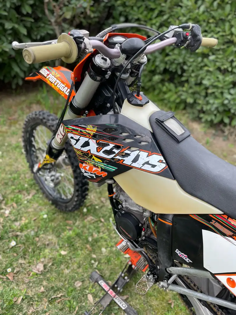 KTM 125 EXC six days Pomarańczowy - 2