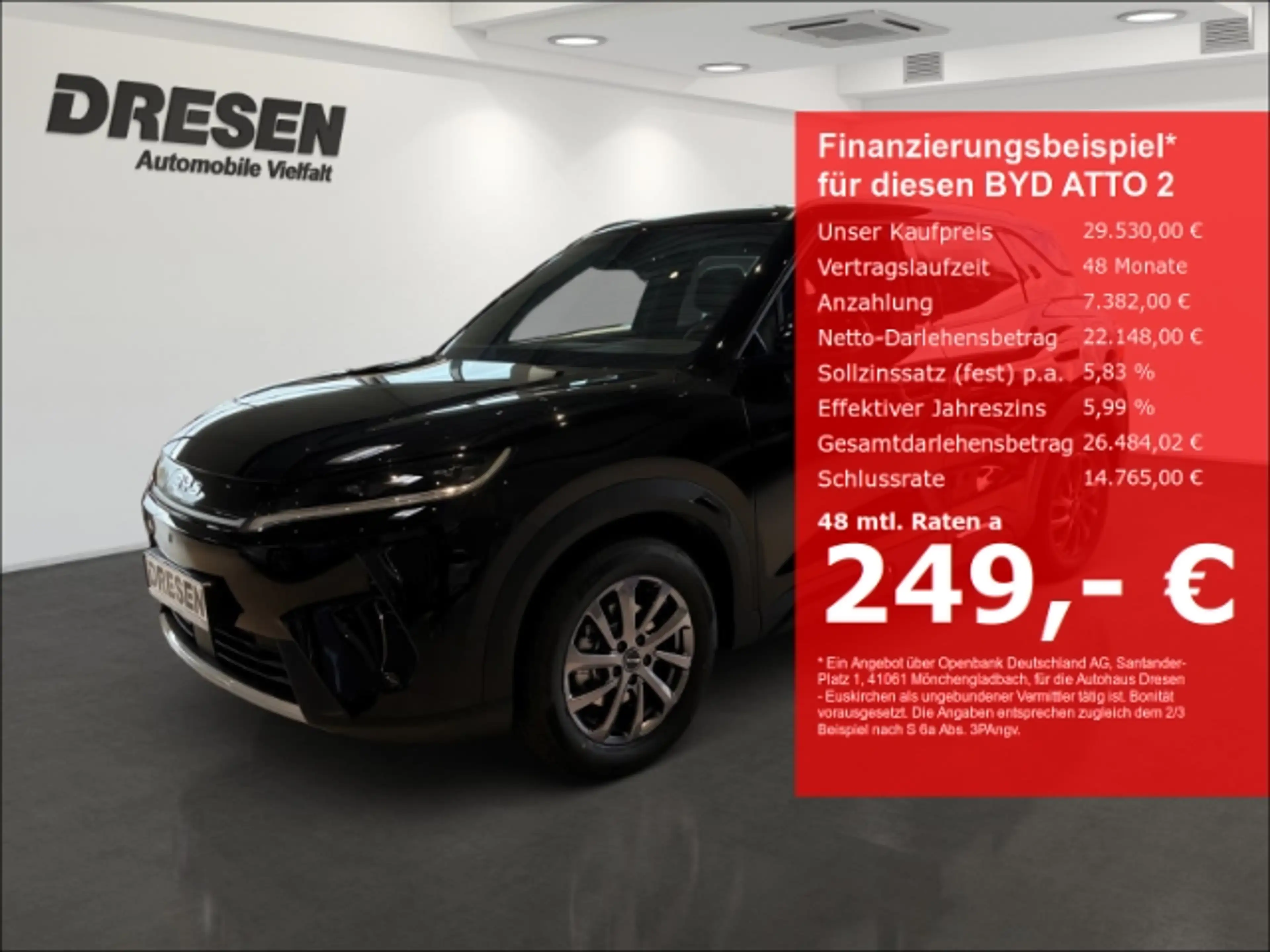 BYD Atto 2 DM-i 1.5 Boost Panorama/360 Grad/Sitzheizung/Navi/