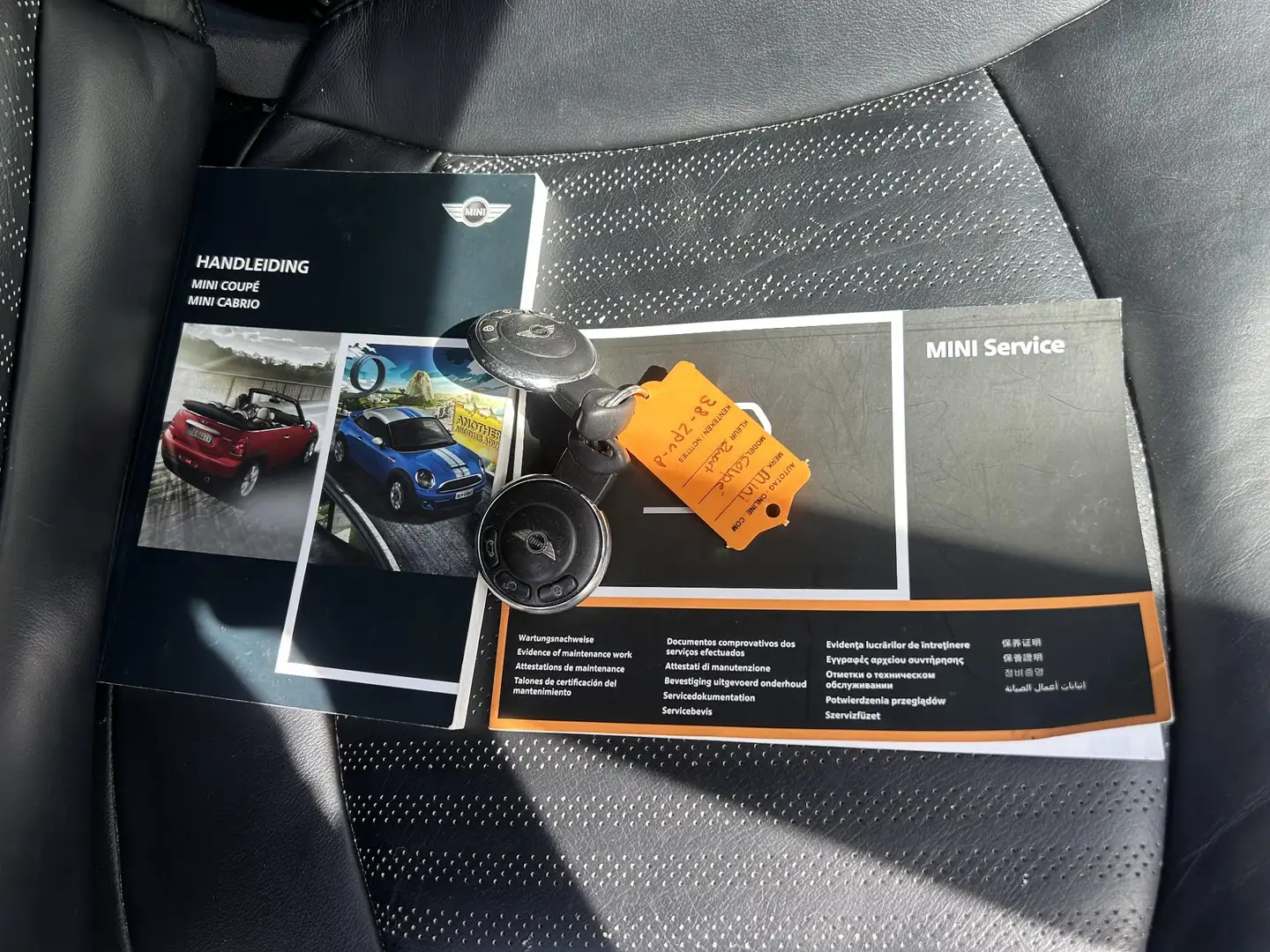MINI Cooper S Coupe 1.6 Chili /airco/cruise control/goed onderhouden. Schwarz - 2