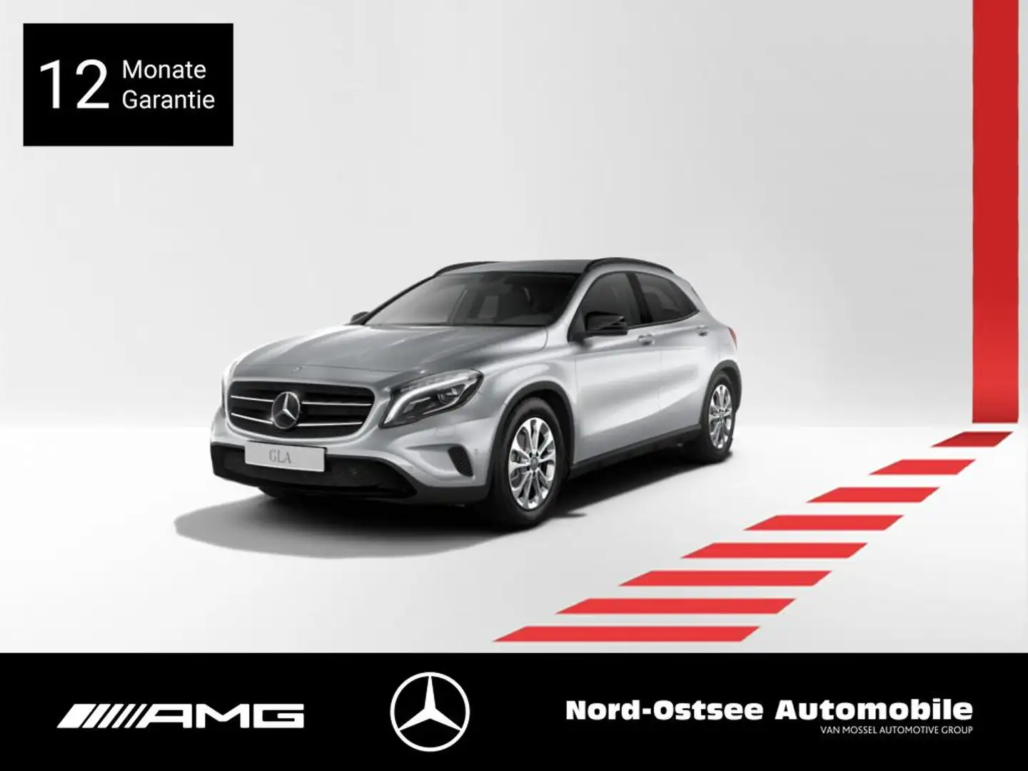 Mercedes-Benz GLA 200 URBAN NIGHT NAVI AHK SHZ MEMORY Zilver - 1