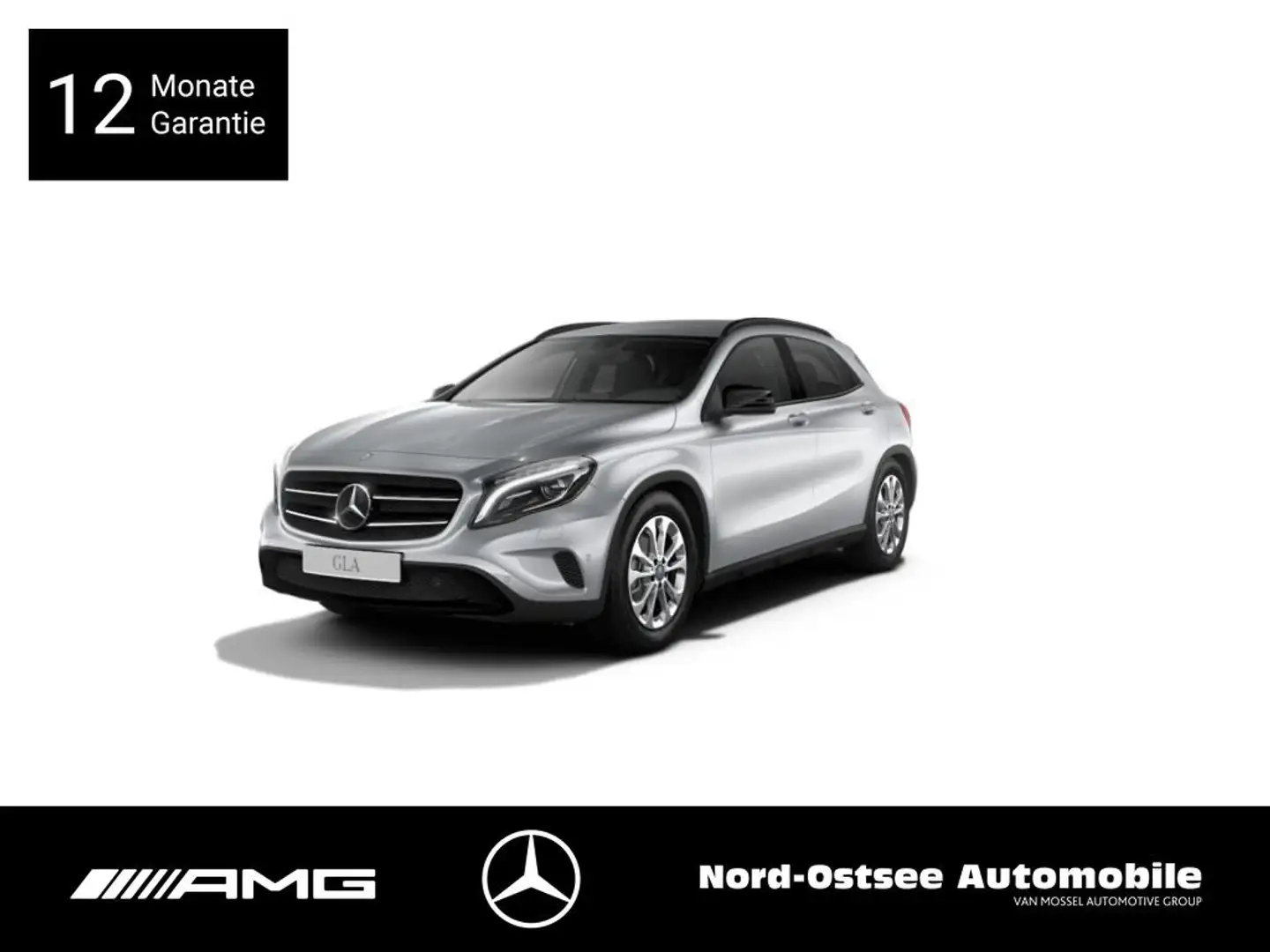 Mercedes-Benz GLA 200 URBAN NIGHT NAVI AHK SHZ MEMORY Plateado - 1