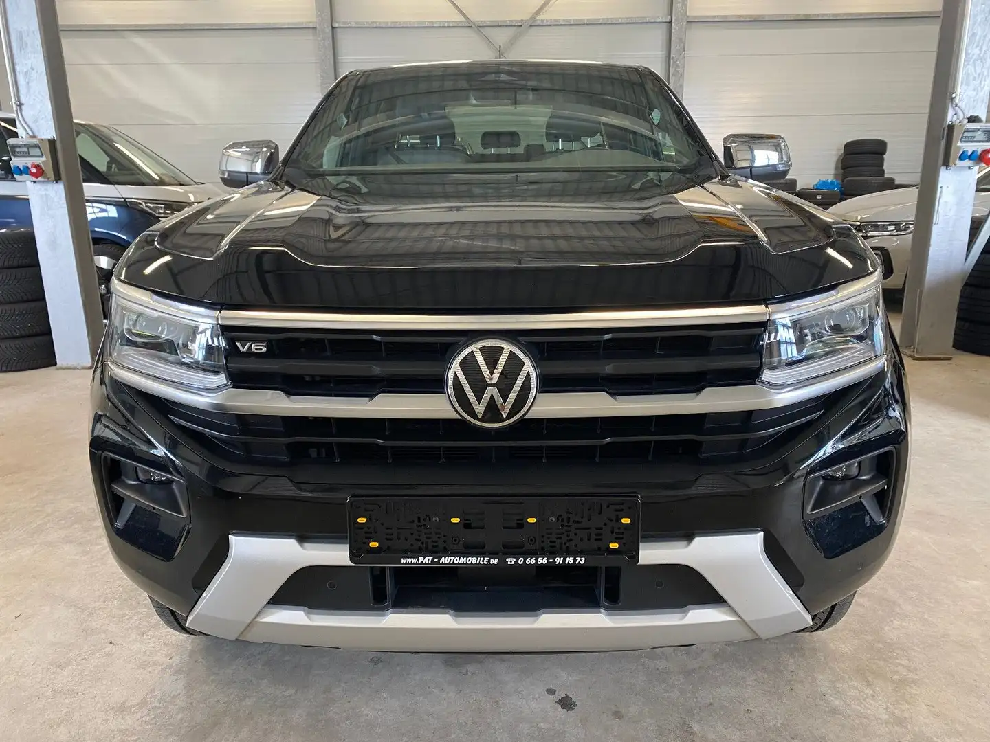 Volkswagen Amarok 3.0 TDI Style 4M ACC AHK IQ.Light Kam H/K Czarny - 2