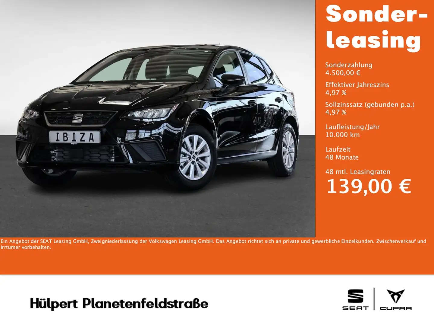 SEAT Ibiza 1.0 ROAD EDITION DSG PDC SHZ RFK ALUFELGEN Zwart - 1
