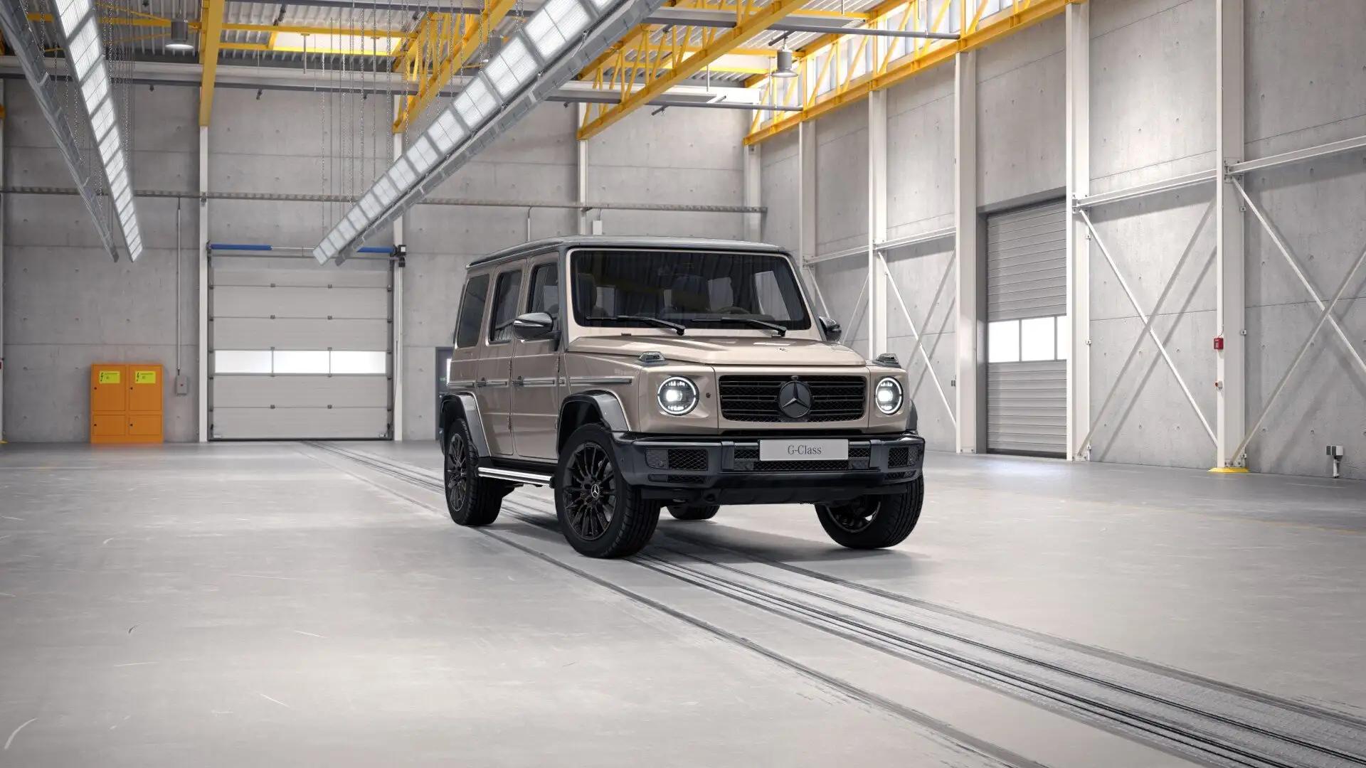 Mercedes-Benz G 350 d 9G-TRONIC AMG Line Beżowy - 1