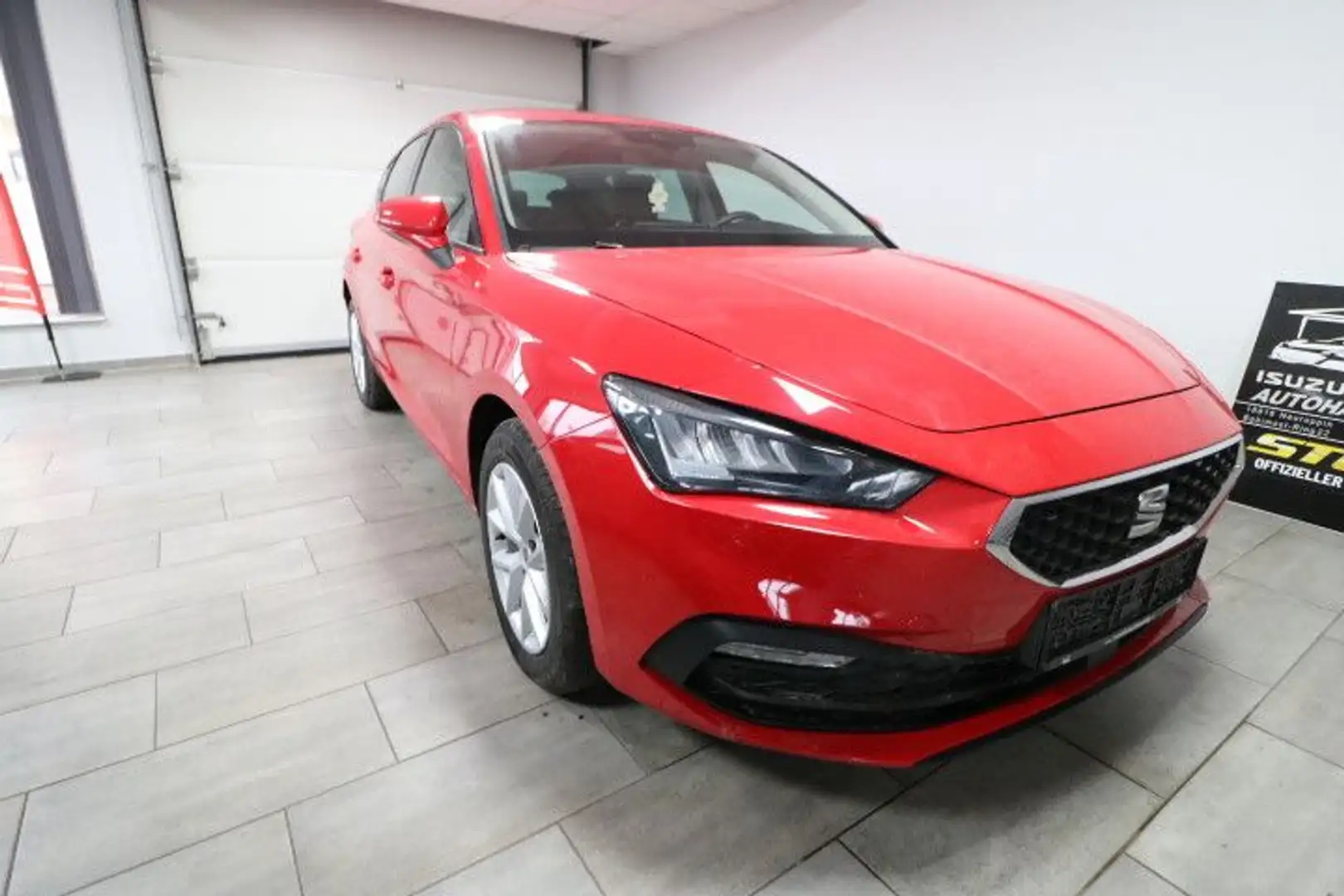 SEAT Leon Style 1.5 TSI "echte km" Rosso - 1
