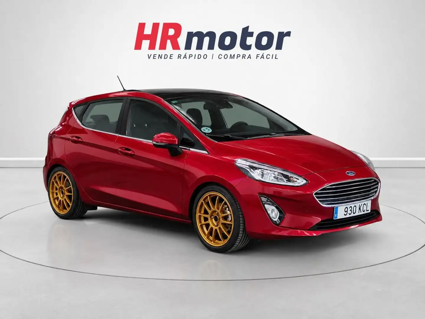 Ford Fiesta 1.0 EcoBoost S/S Trend+ 100 Rojo - 1
