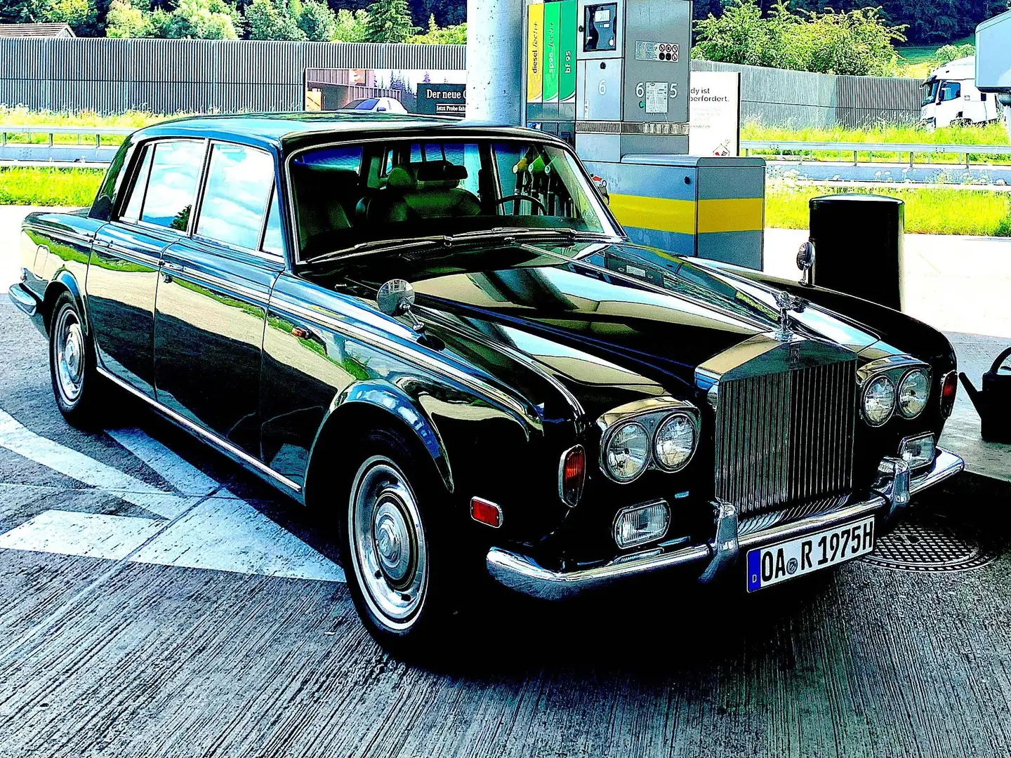 Rolls-Royce Silver Shadow aus 2. Hand, sehr liebevoll gepflegt. Grün - 1