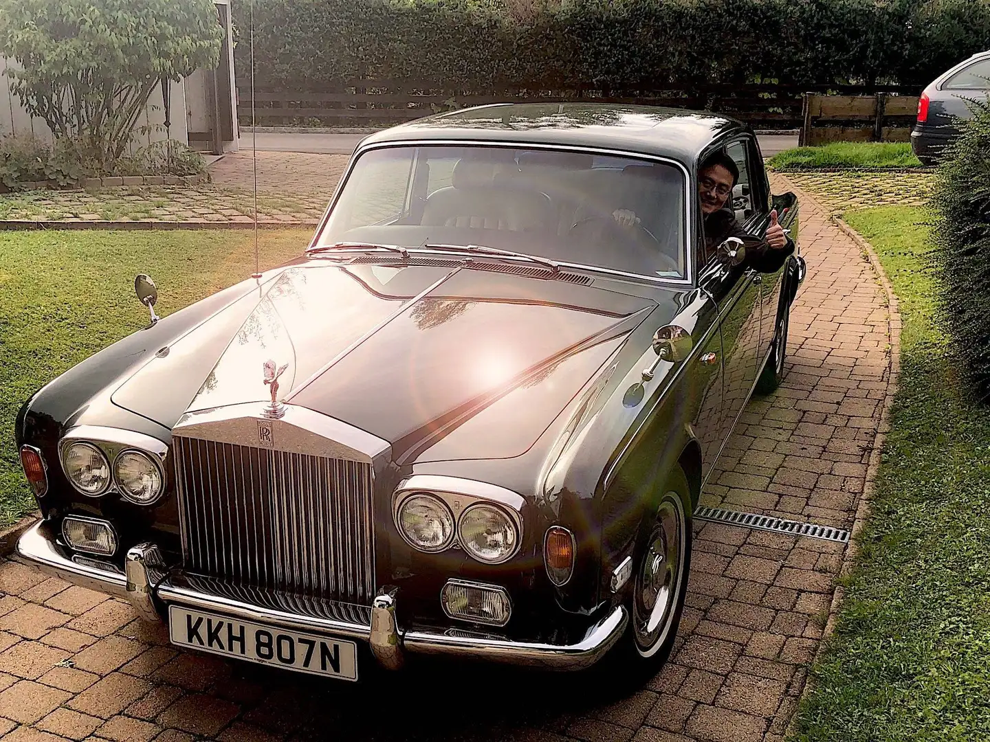 Rolls-Royce Silver Shadow aus 2. Hand, sehr liebevoll gepflegt. Grün - 2