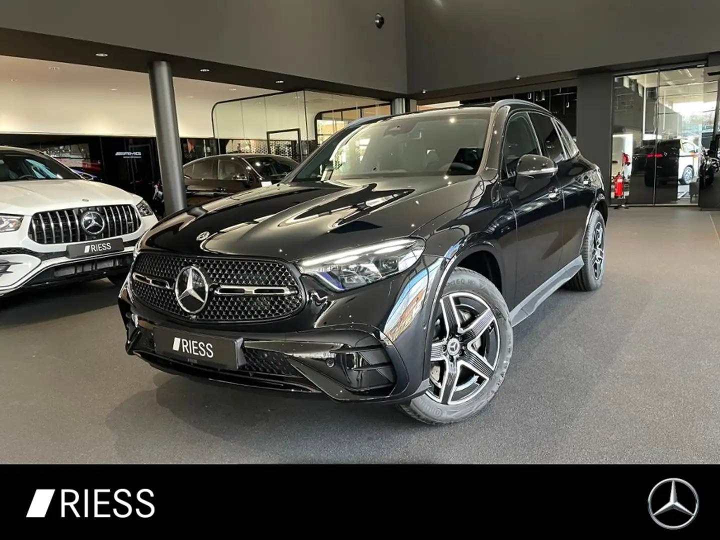 Mercedes-Benz GLC 450 d AMG+PANO+HUD+AIRMATIC+HA LENKUNG+DISTR Schwarz - 1