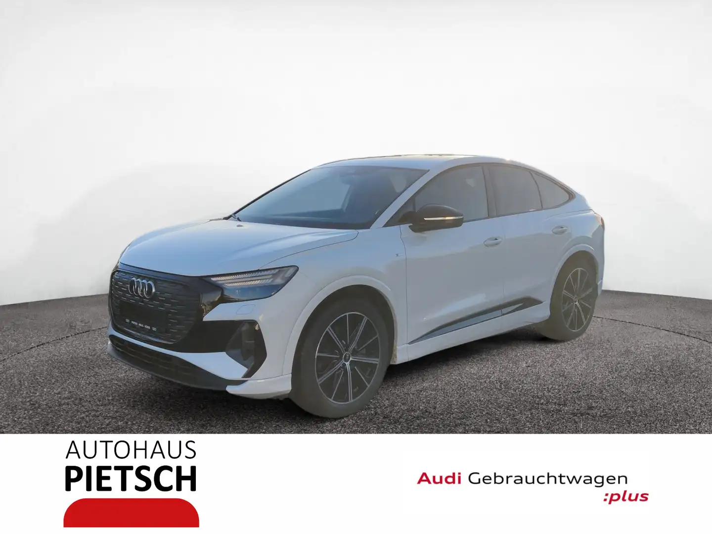 Audi Q4 e-tron Q4 Sportback 40 e-tron 2 x S line Matrix Sonos Weiß - 1