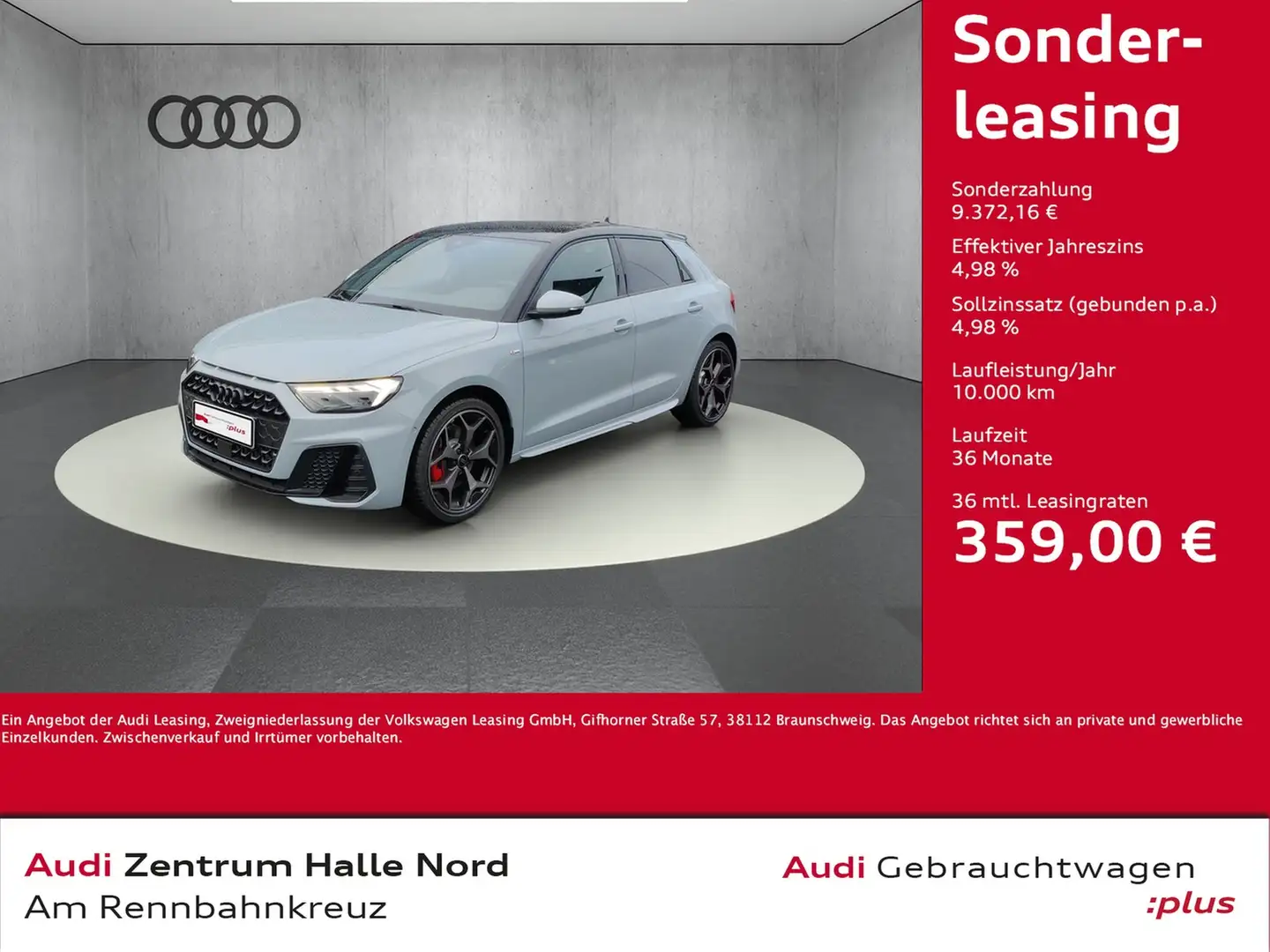 Audi A1 Sportback S line 35 TFSI S tronic Grau - 1