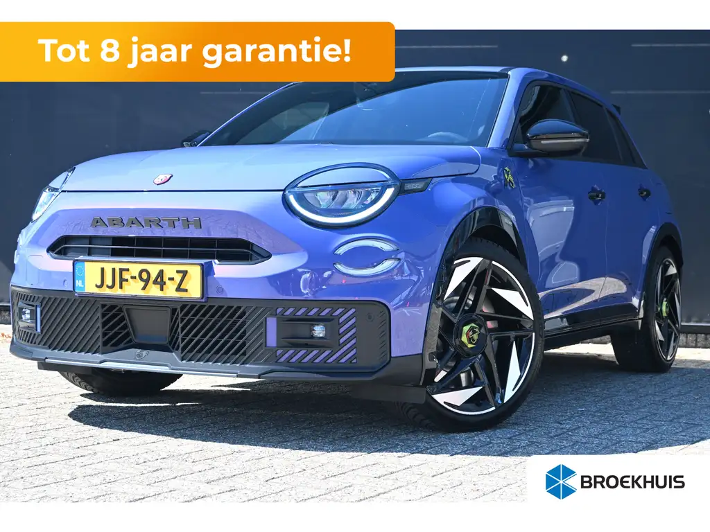 Abarth 600e 2025 из Европы — купить под ключ