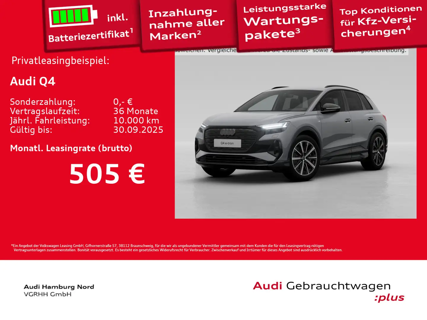 Audi 45 e-tron quattro S line AHK Nav Sound Matrix Gris - 1