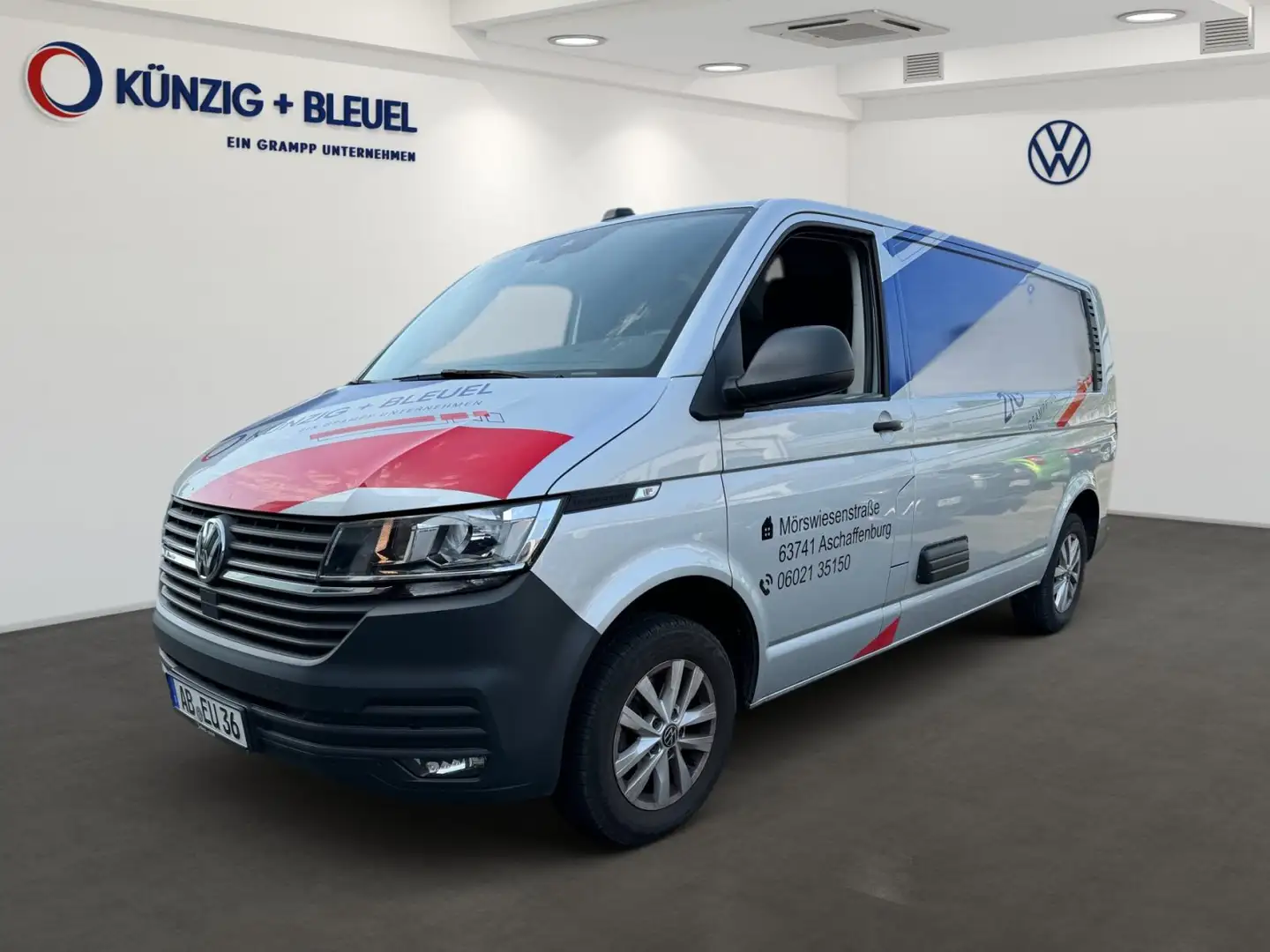 Volkswagen T6.1 Kasten 2.0 TDI AHK PDC DAB+ LaneAssist Zilver - 1