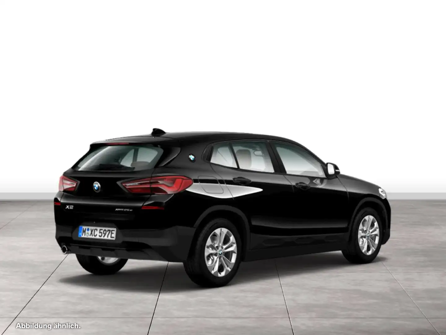 BMW X2 xDrive25e Advantage Schwarz - 2