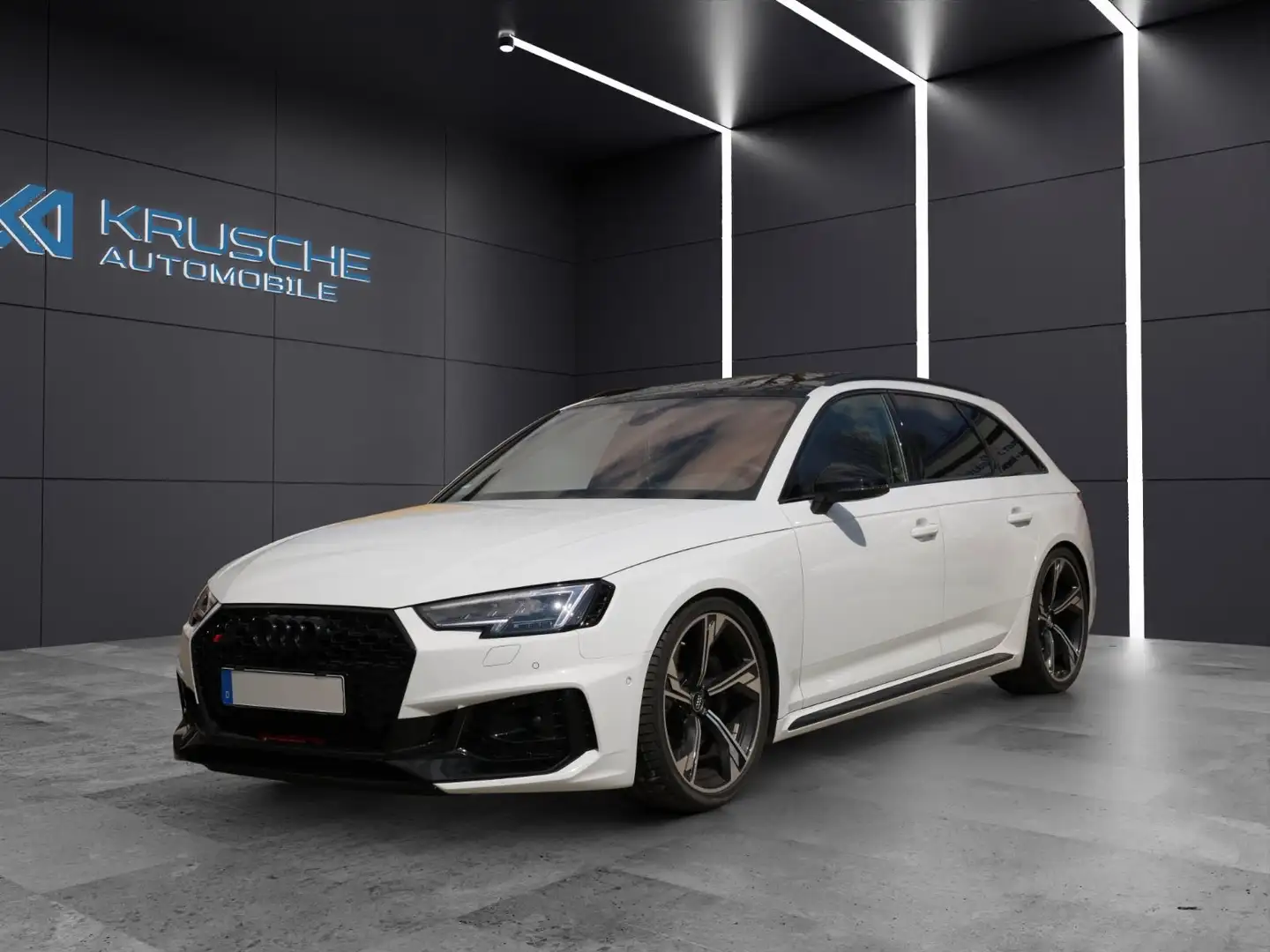 Audi RS4 Avant 2.9 TFSI quat*MTM*Alcantara*STHZ*AHK* Blanc - 1