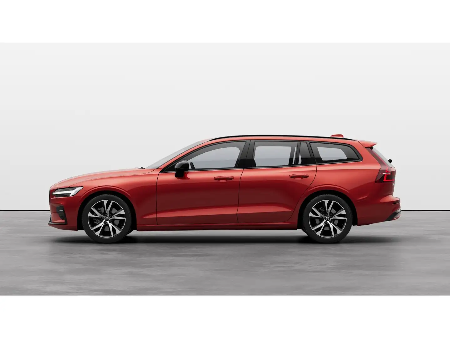 Volvo V60 B4 Plus Dark Aut. Rojo - 2
