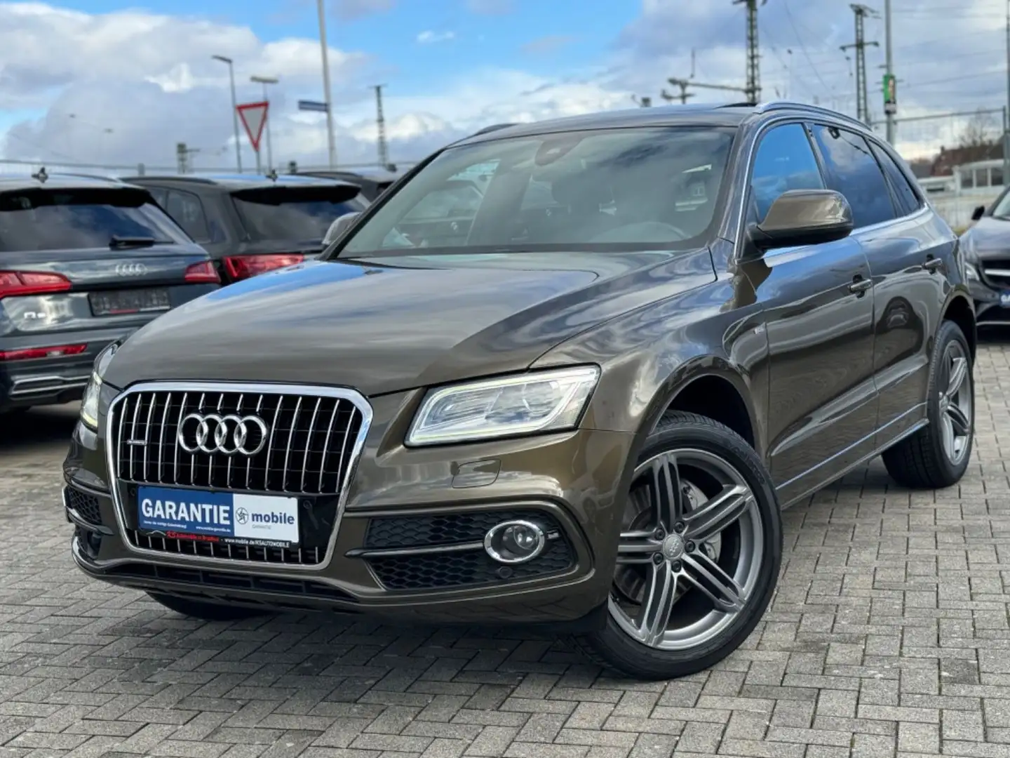 Audi Q5 3.0 TDI quattro S-Line*Leder*Pano*Xenon*ACC* Barna - 1