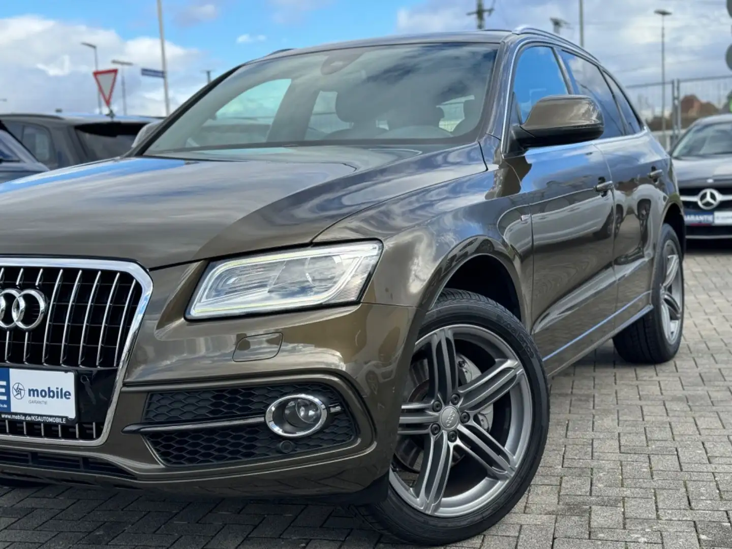 Audi Q5 3.0 TDI quattro S-Line*Leder*Pano*Xenon*ACC* Barna - 2