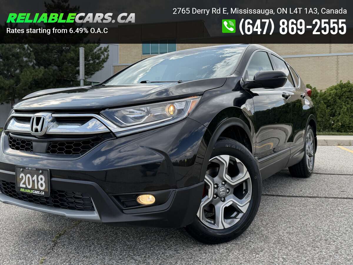 2018 Honda CR-V EX | AWD | No-Accident | Sunroof | Honda Sensing — снимка 1