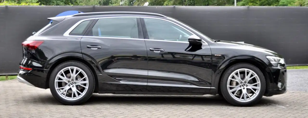 Audi e-tron 95 kWh 55 LEDER QUATTRO S-LINE CAMERA ELEKKOFFER KEYLESS — 2/14