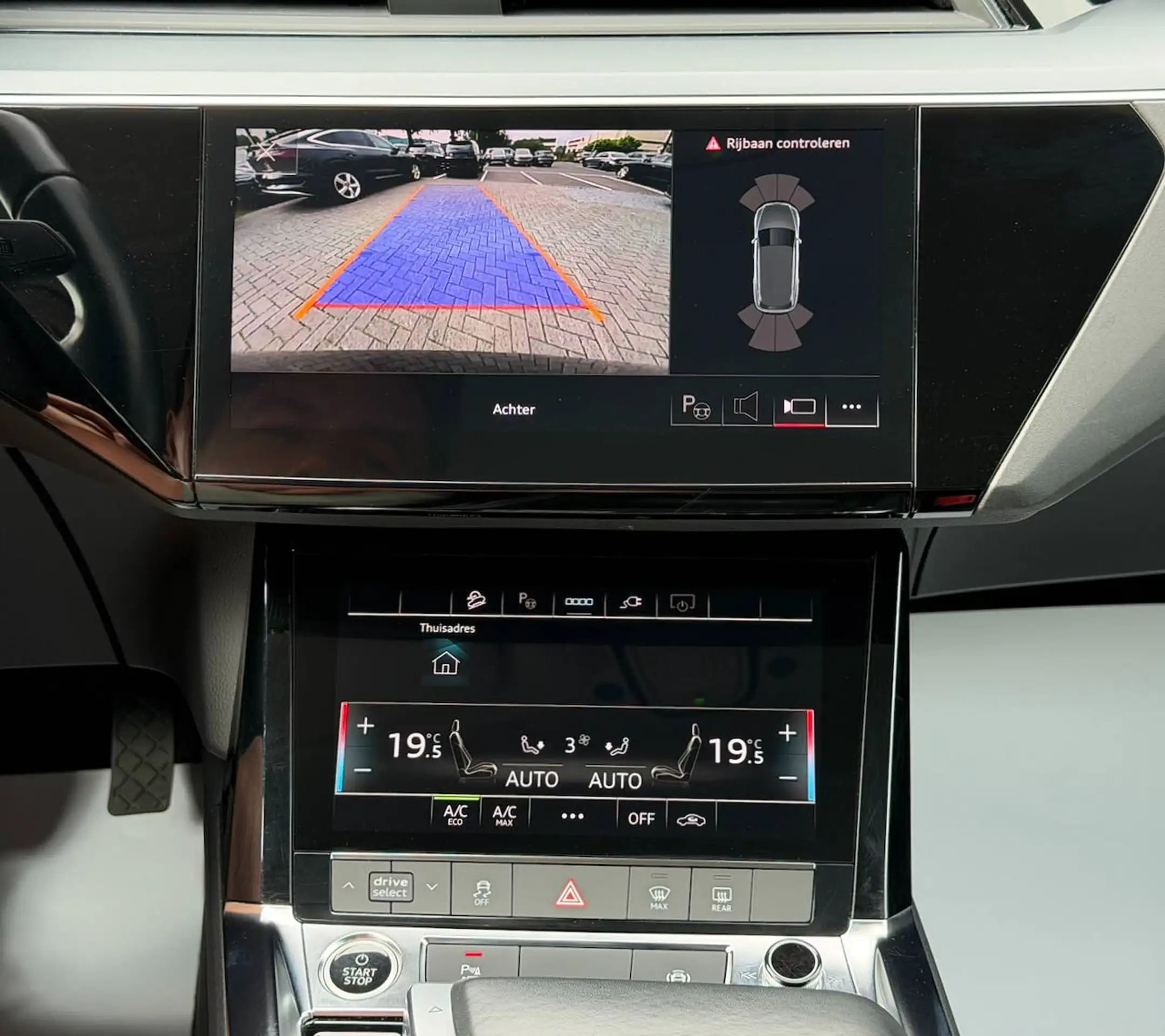 Audi e-tron 95 kWh 55 LEDER QUATTRO S-LINE CAMERA ELEKKOFFER KEYLESS — 12/14